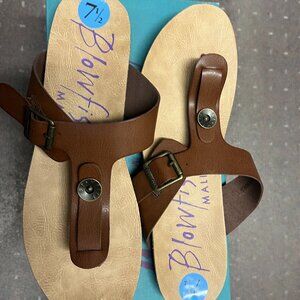 LEATHER FLIP FLOPS BY BLOWFISH MALIBU